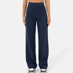 Women’s High Waist Wide Leg Trousers