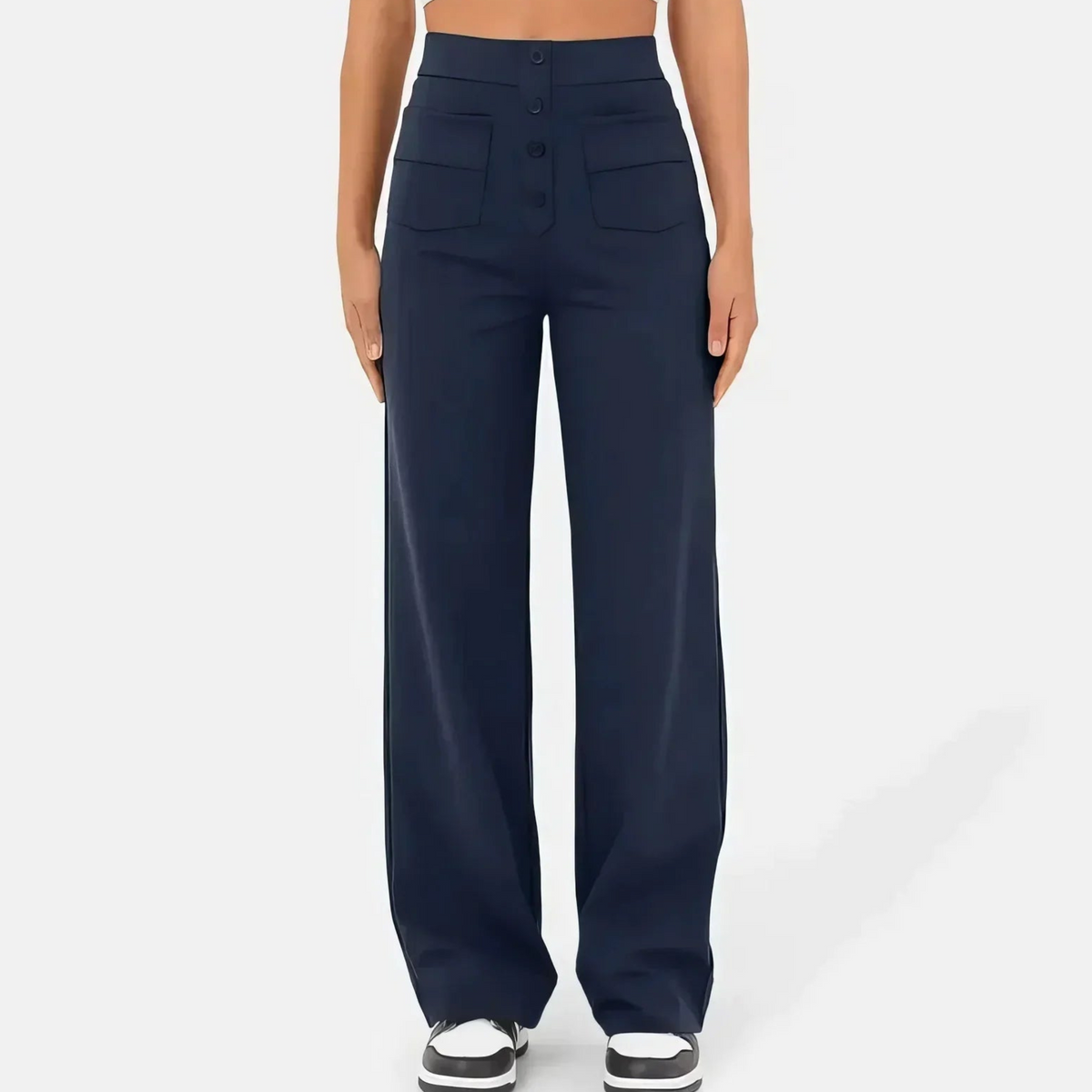 Women’s High Waist Wide Leg Trousers