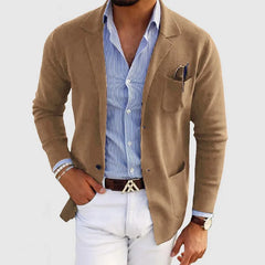 Men’s Smart Casual Knit Blazer