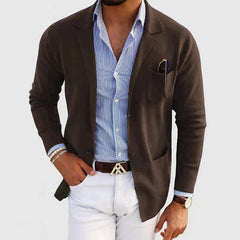 Men’s Smart Casual Knit Blazer