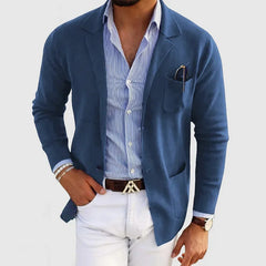 Men’s Smart Casual Knit Blazer