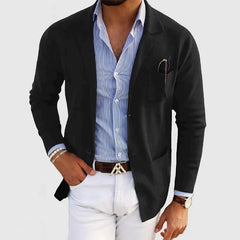 Men’s Smart Casual Knit Blazer