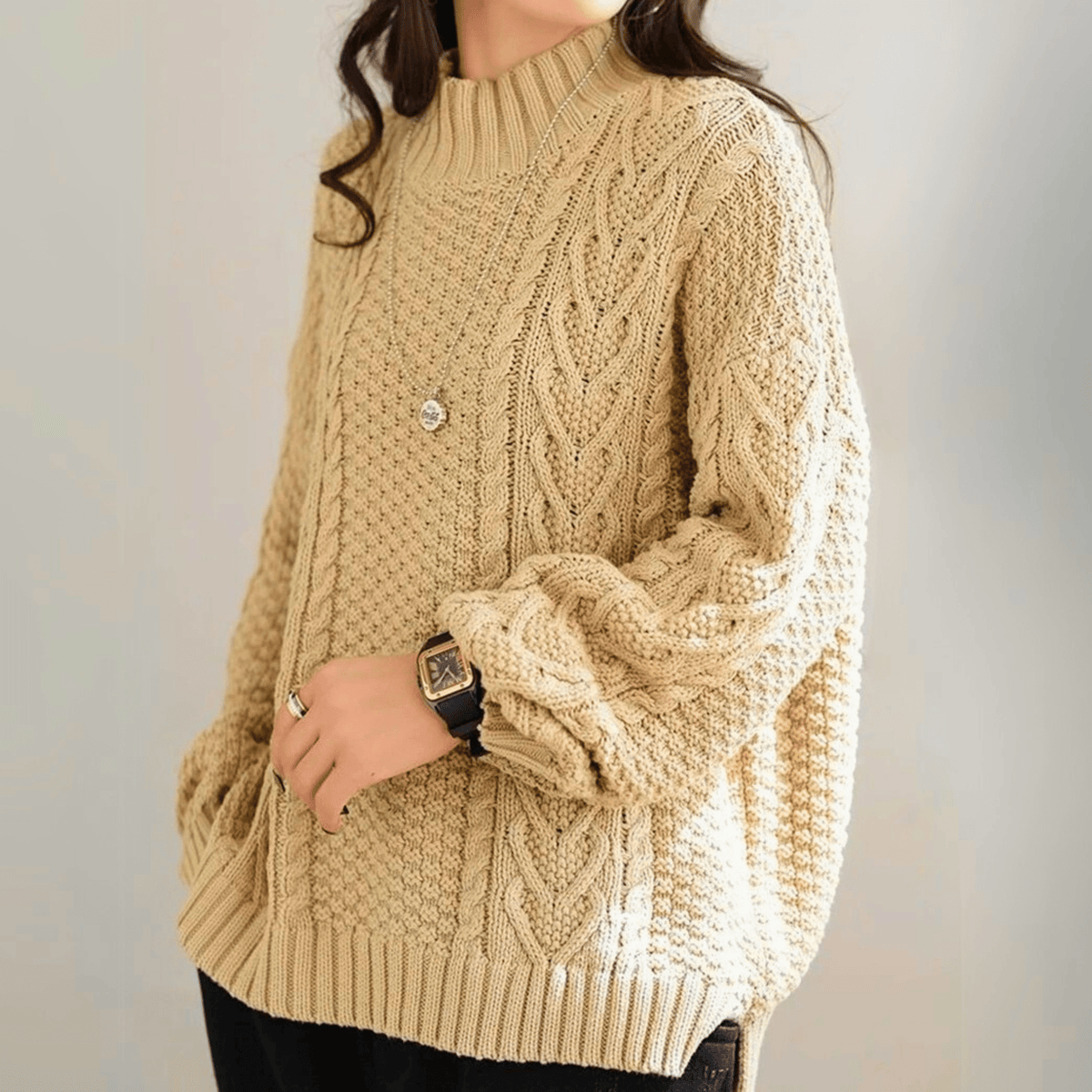 Brooklyn Knit Women's Sweater - detail image 6