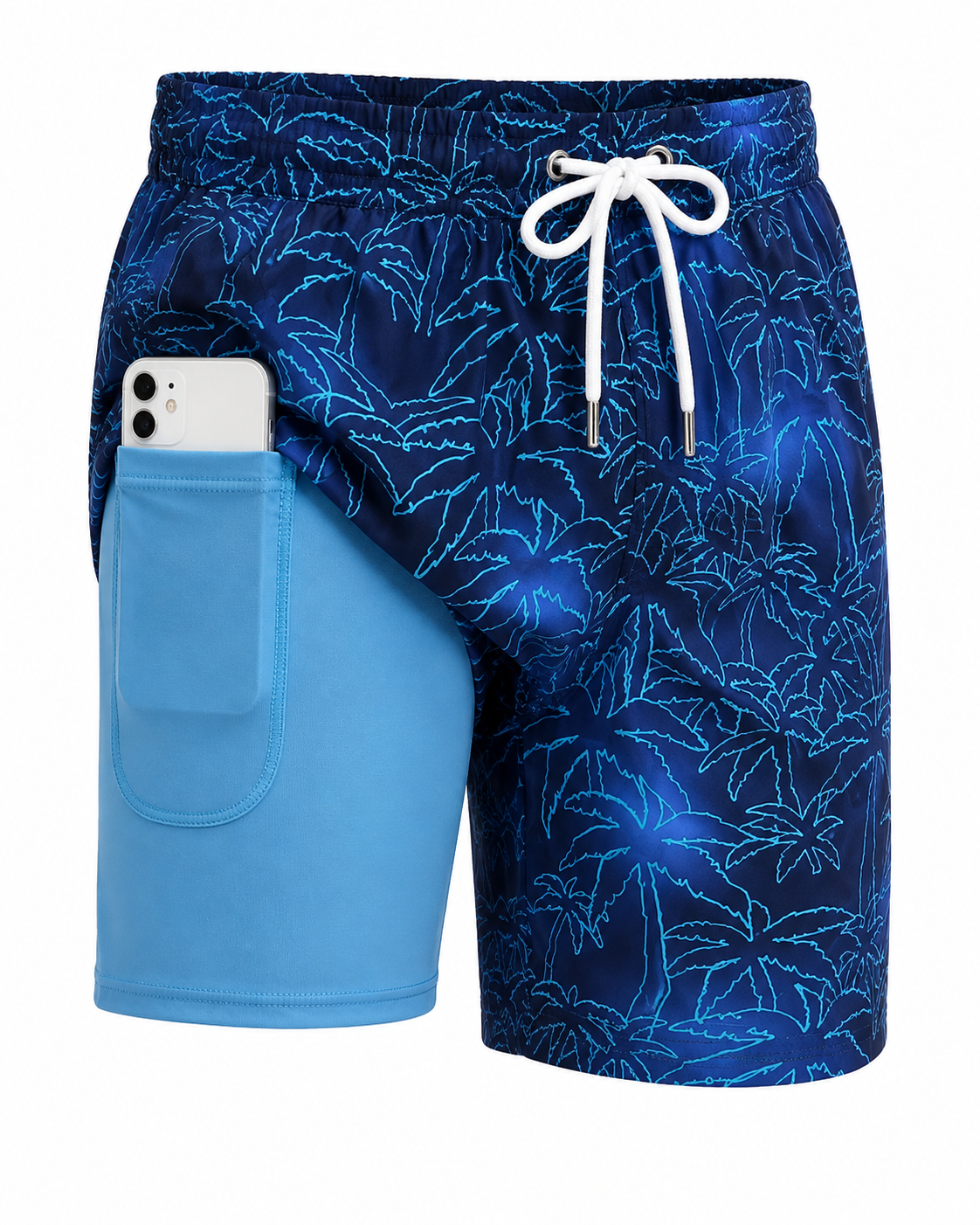 Men’s Tropical Print Swim Shorts