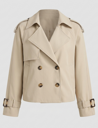 Women’s Cropped Trench Coat