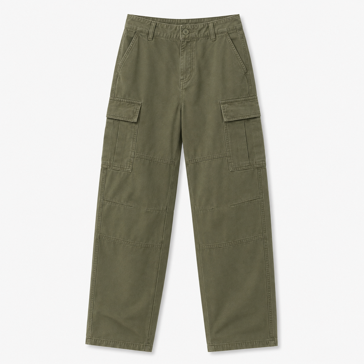Men’s Cargo Straight-Leg Trousers