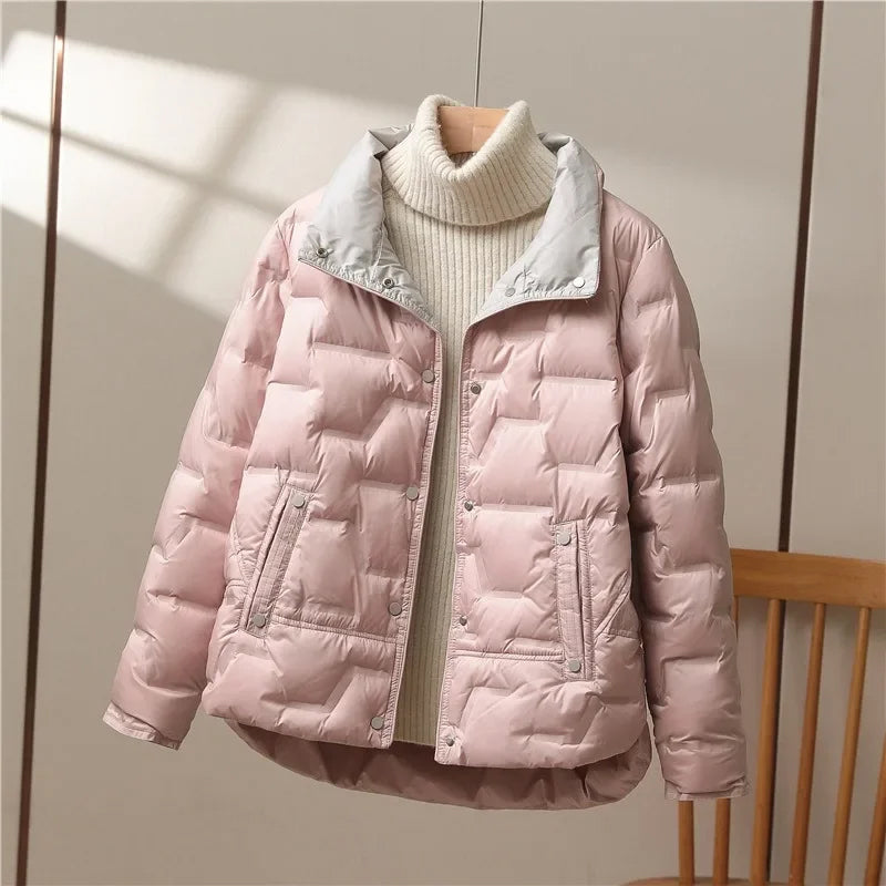 Oslo Women's Puffer Jacket - Pink
