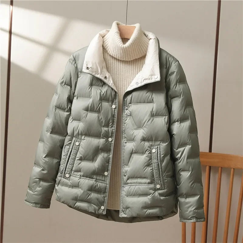 Oslo Women's Puffer Jacket - Green