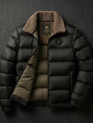 Cameron - Light Down Men's Jacket - Midnight Black