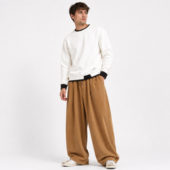 Men’s Relaxed Wide-Leg Joggers