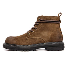 Men’s Vintage Rugged Lace-Up Boots