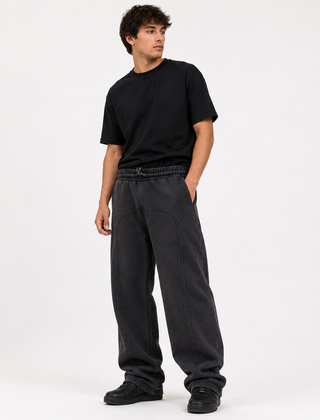 Men’s Wide-Leg Cargo Joggers