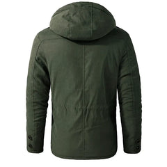 Men’s Insulated Hooded Parka Jacket
