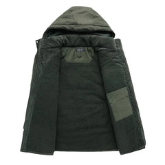 Men’s Insulated Hooded Parka Jacket