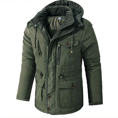 Men’s Insulated Hooded Parka Jacket