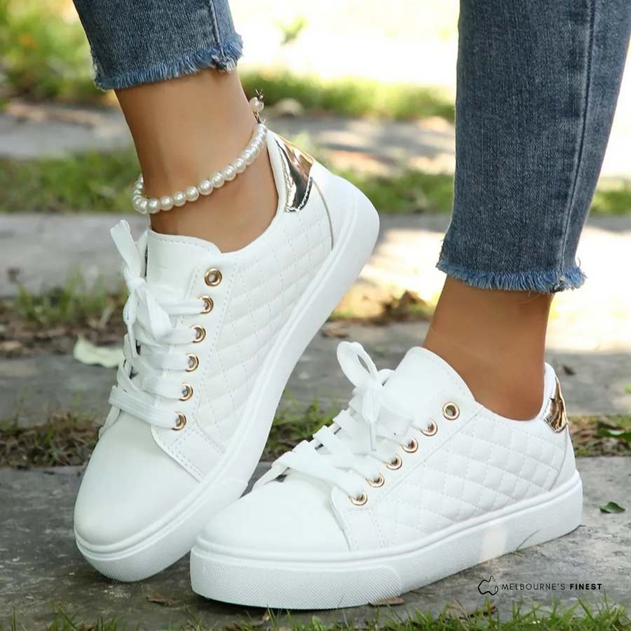 Women’s Quilted Casual Trainers