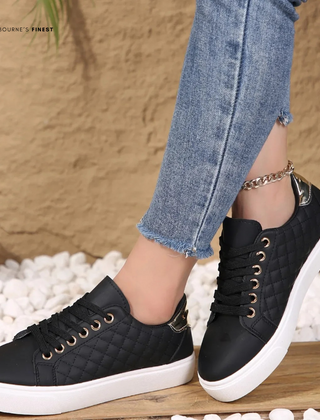 Women’s Quilted Casual Trainers