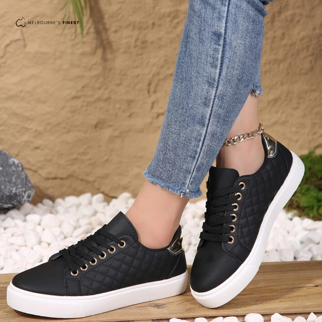 Women’s Quilted Casual Trainers