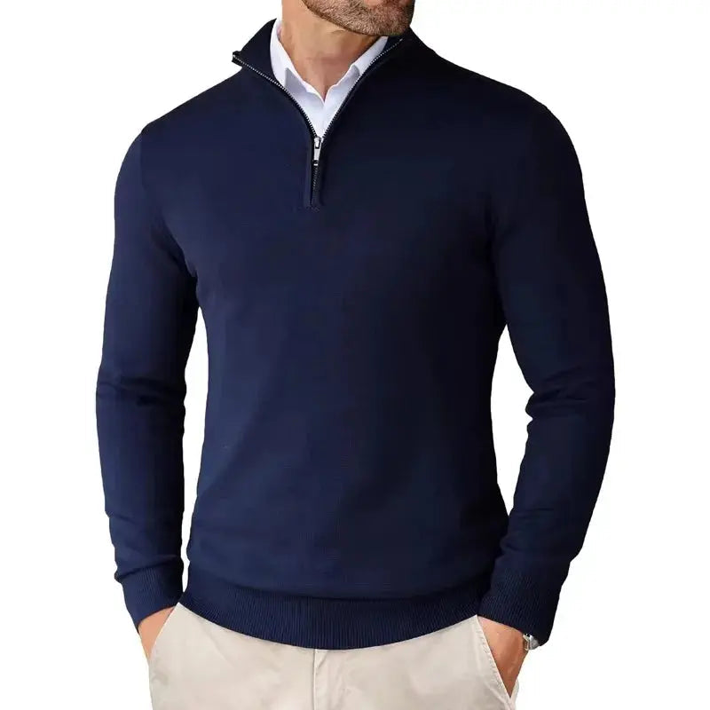 Men’s Soft Knit Half-Zip Jumper