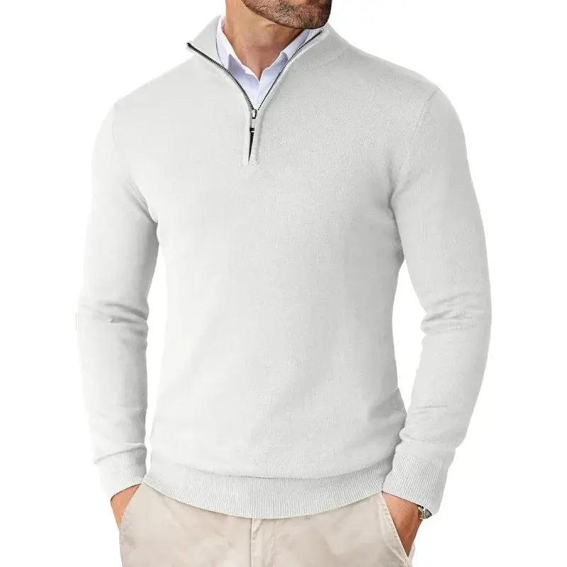 Men’s Soft Knit Half-Zip Jumper