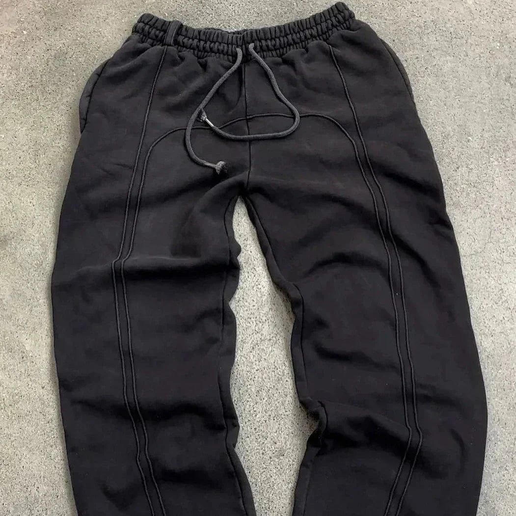 Men’s Wide-Leg Cargo Joggers