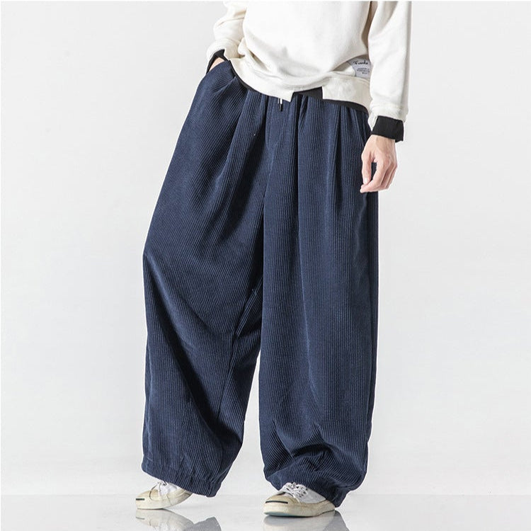 Men’s Relaxed Wide-Leg Joggers