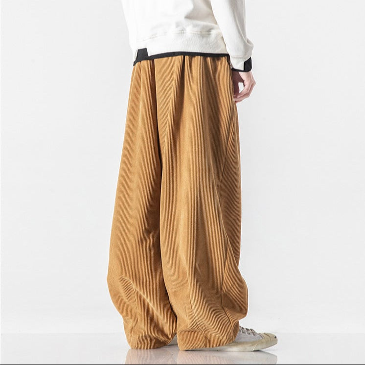 Men’s Relaxed Wide-Leg Joggers