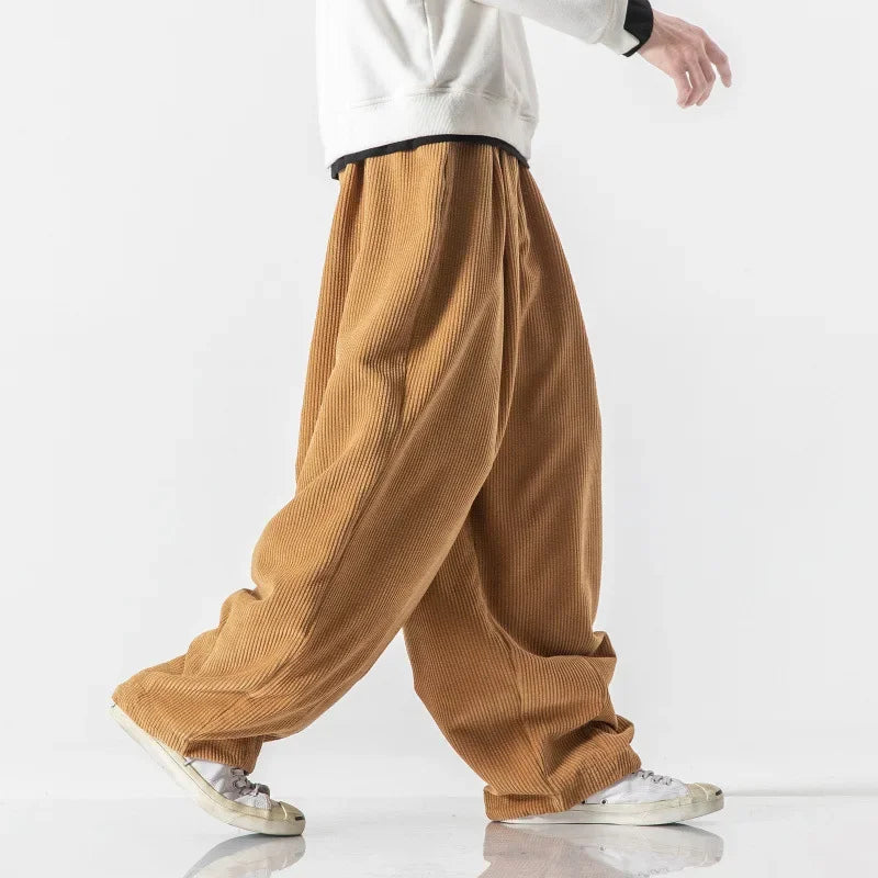 Men’s Relaxed Wide-Leg Joggers