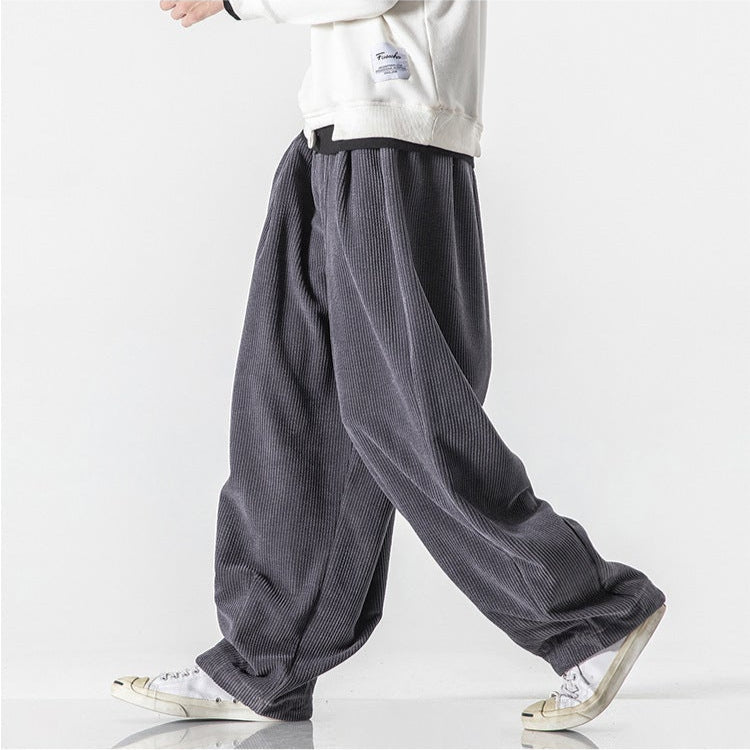 Men’s Relaxed Wide-Leg Joggers