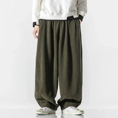 Men’s Relaxed Wide-Leg Joggers