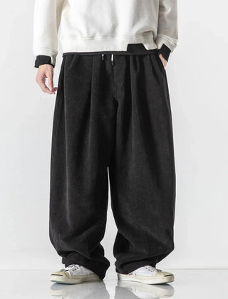 Men’s Relaxed Wide-Leg Joggers