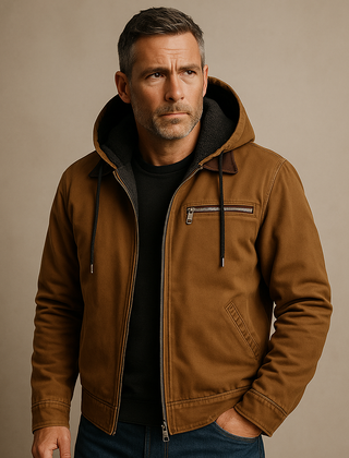 Calder Men's Jacket - Brown