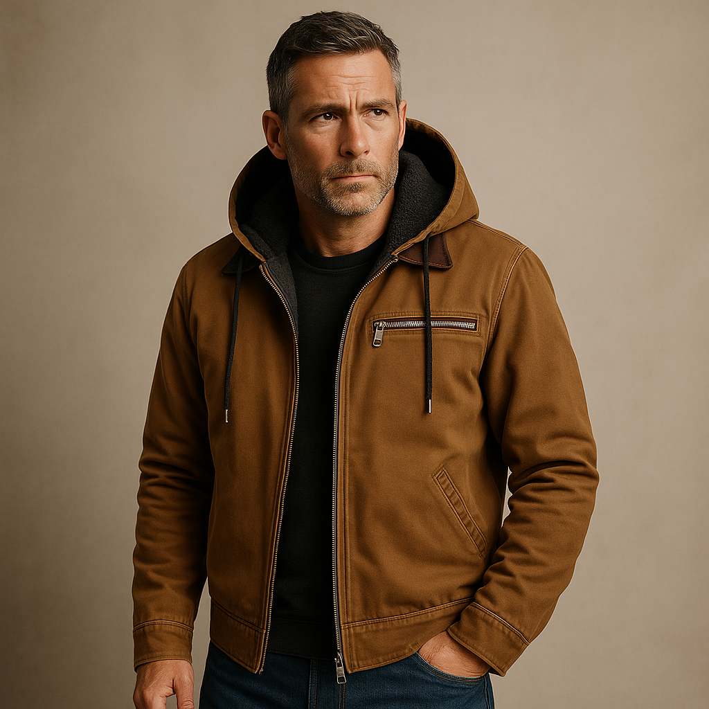 Calder Men's Jacket - Brown