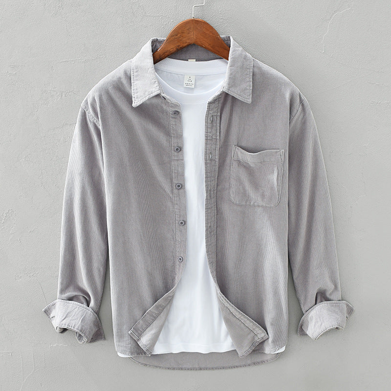 Men’s Casual Corduroy Shirt