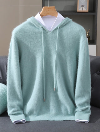 Valencia Soft Knit Men's Hoodie - Teal