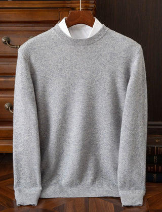 Men's Redmond Fine Knit Jumper - Grey