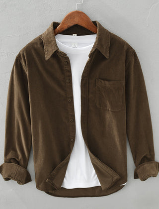 Men’s Casual Corduroy Shirt