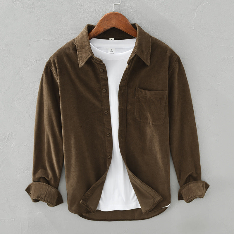 Men’s Casual Corduroy Shirt