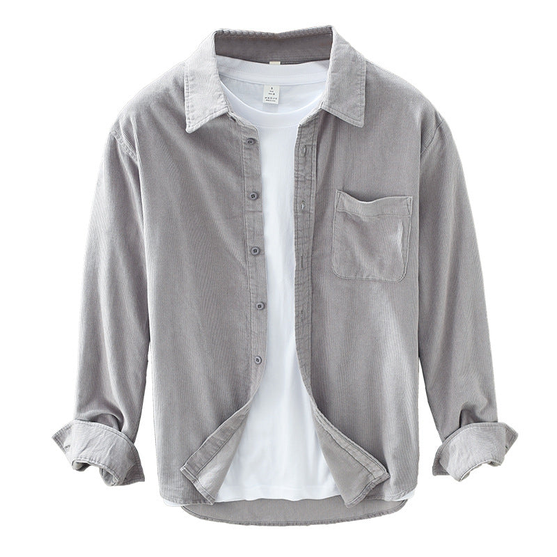 Men’s Casual Corduroy Shirt