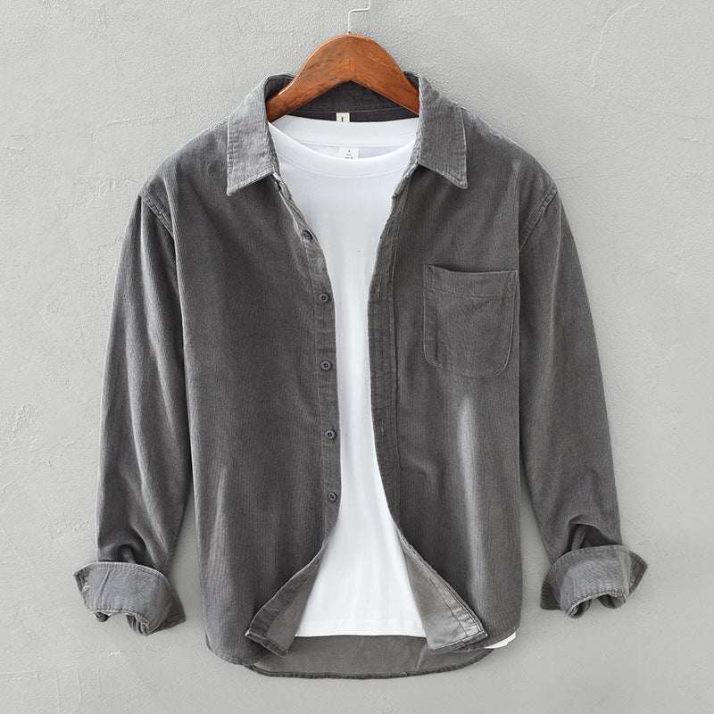 Men’s Casual Corduroy Shirt