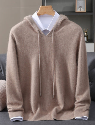 Valencia Soft Knit Men's Hoodie - Camel