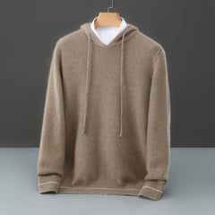 Elysian Soft Knit Cloud Men's Hoodie - Camel
