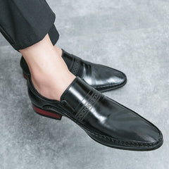 Men’s Polished Leather Penny Loafers