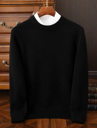 Men's Redmond Fine Knit Jumper - Black