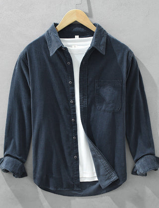 Men’s Casual Corduroy Shirt