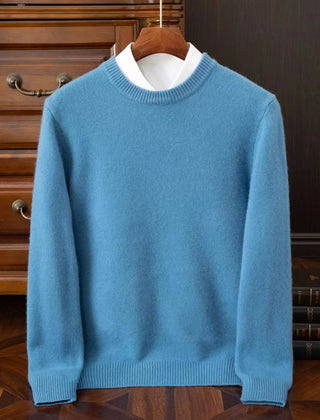 Men's Redmond Fine Knit Jumper - Blue