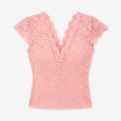 Women’s Lace V-Neck Blouse