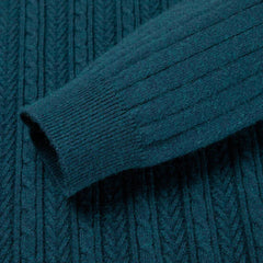 Cortina Knitted Wool Men's Sweater - detail image 5