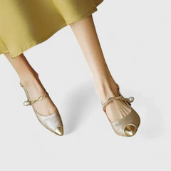 Women’s Kitten-Heel Slingback Pumps
