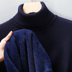 Men's Marcel Fine Knit Turtleneck Jumper - detail image 7